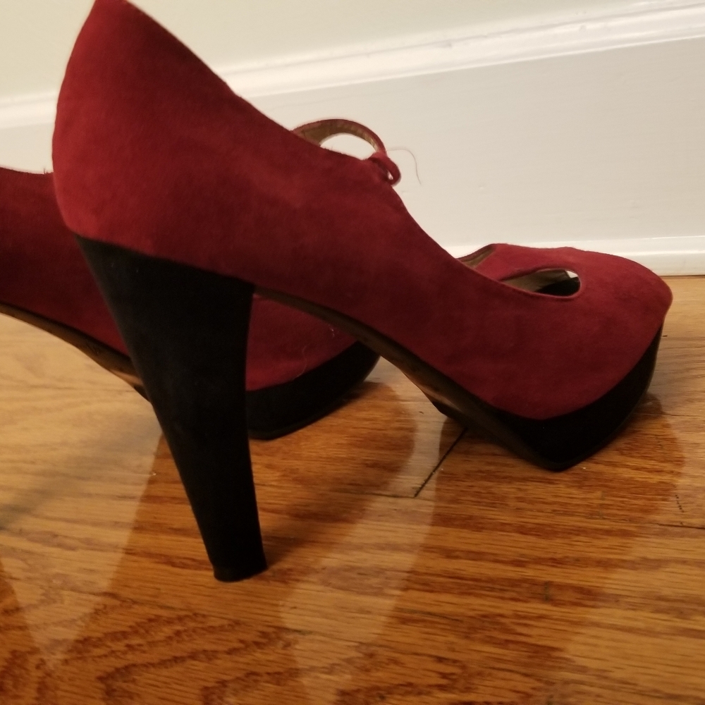 Marc Fisher Platform Mary Janes